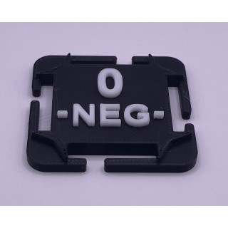 Attache molle groupe sanguin  O-