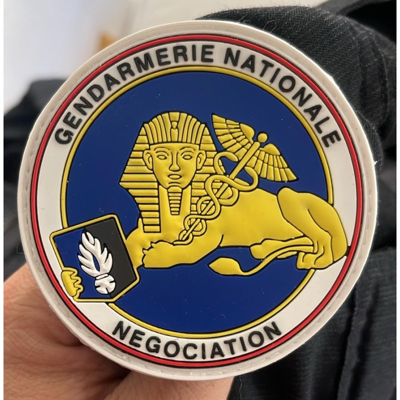Ecusson négociateur régional gendarmerie PVC