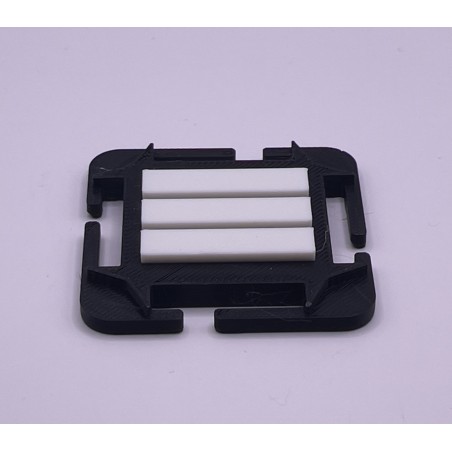 Grade de capitaine en PLA noir, blanc