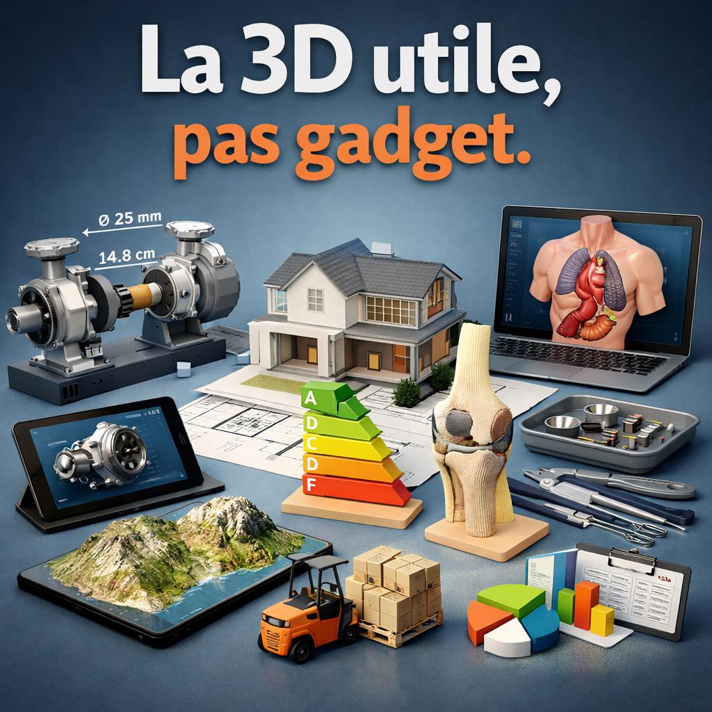 La 3D utile, pas gadget