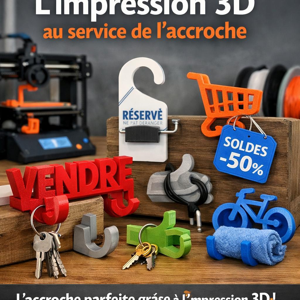 L’impression 3D au service de l’accroche