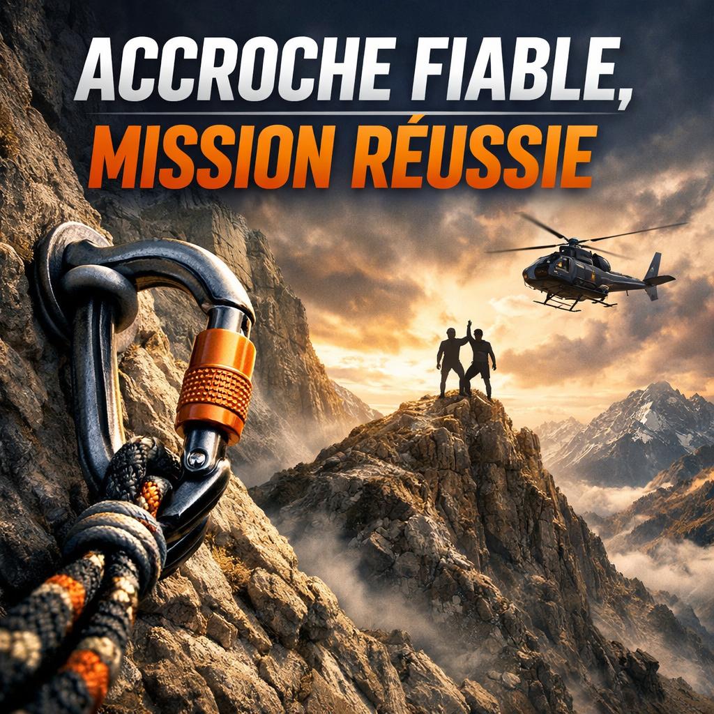 Accroche fiable, mission réussie