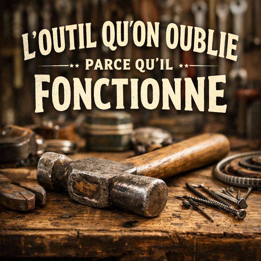 L’outil qu’on oublie parce qu’il fonctionne