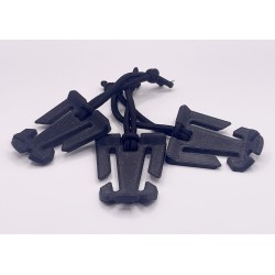 Attache molle clip vendu par 3